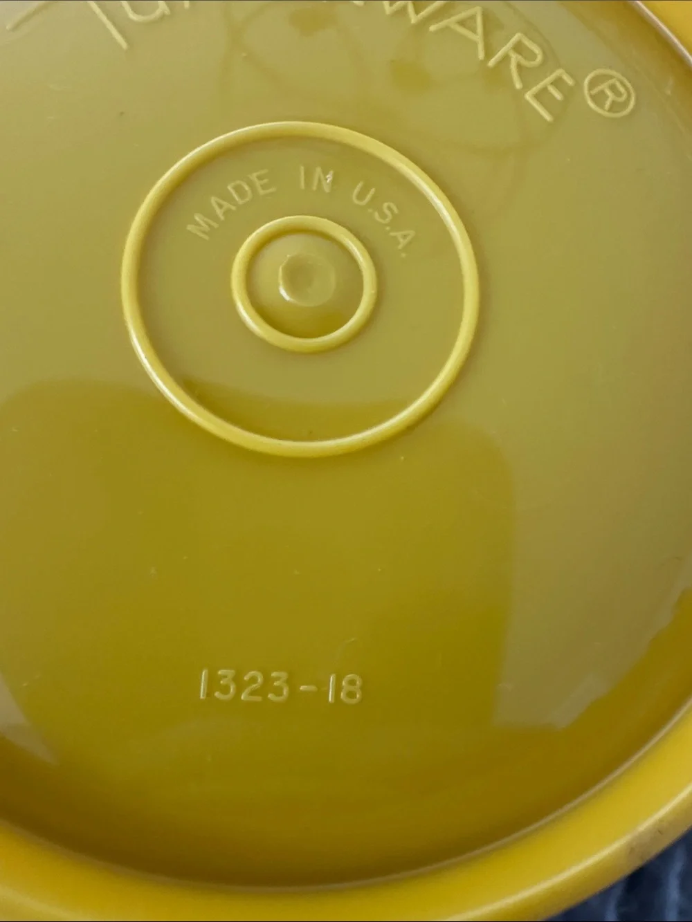 Tupperware this vintage